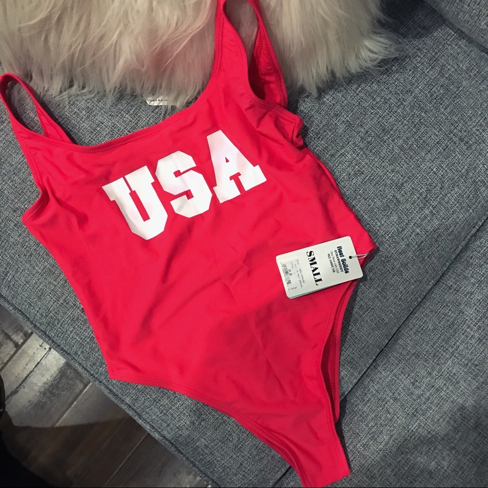 Brand New High Leg One Piece Bikini 👙